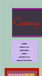 Mobile Screenshot of cutawaybeautysalon.com